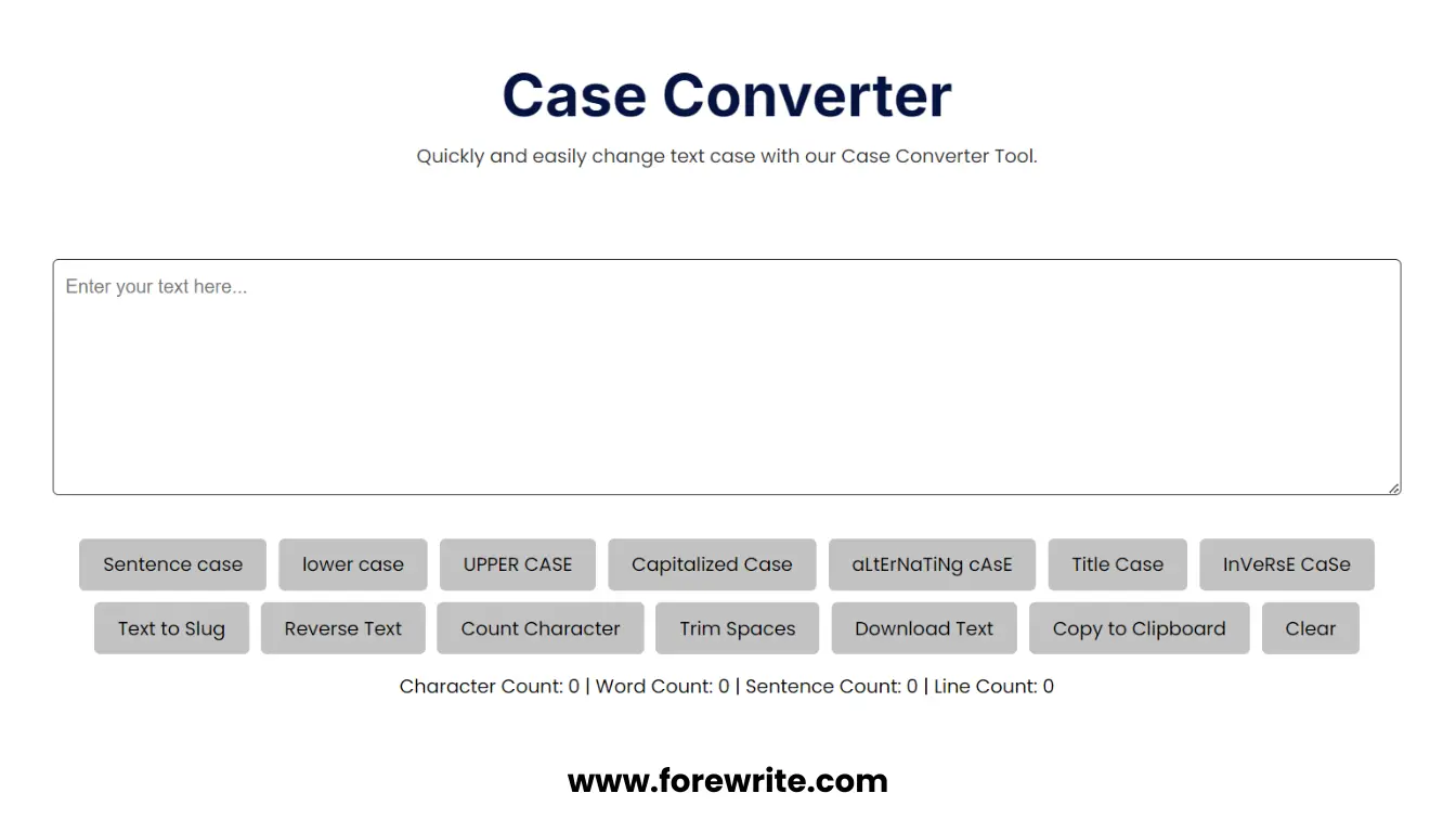 Case Converter